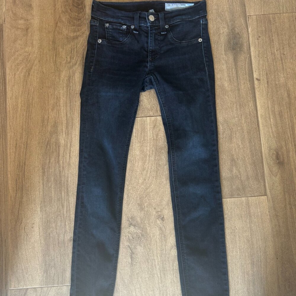 rag & bone Lynnwood Capri Dark Denim Jeans Size 23